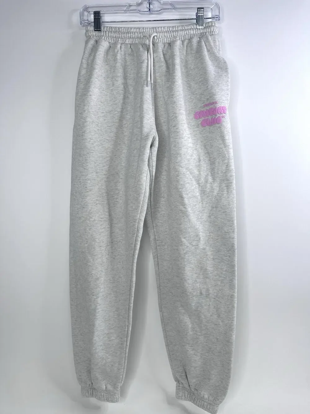 White Fox Comfort Club Preppy Streetwear Lounge Gorpcore Slouchy Sweat Pant S